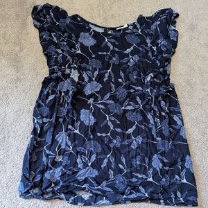 Gap women's floral blouse, size large